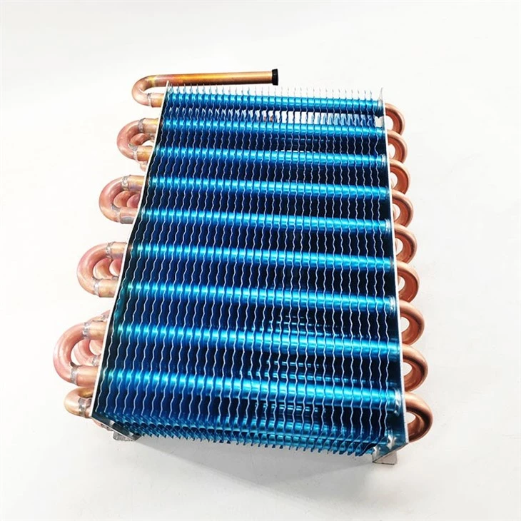 Air Conditioning Copper Tube Aluminum Coil Fin Condenser