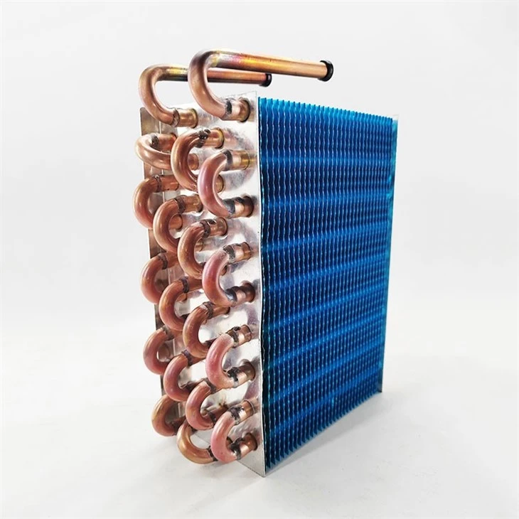 Electric Copper Tube Aluminum Fin Condenser Coil