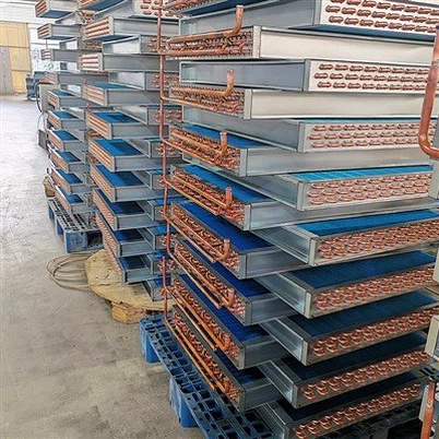 کاپر ٹیوب بلیو فن کنڈینسر